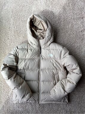 The North Face Women’s Frost Fall Hooded Jacket | Mushroom Grey | Medium